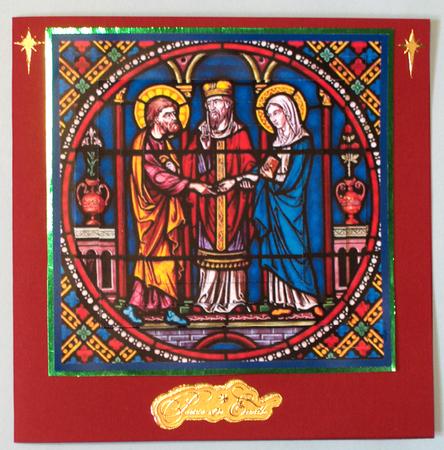 Stained Glass Window by Lynda Jones