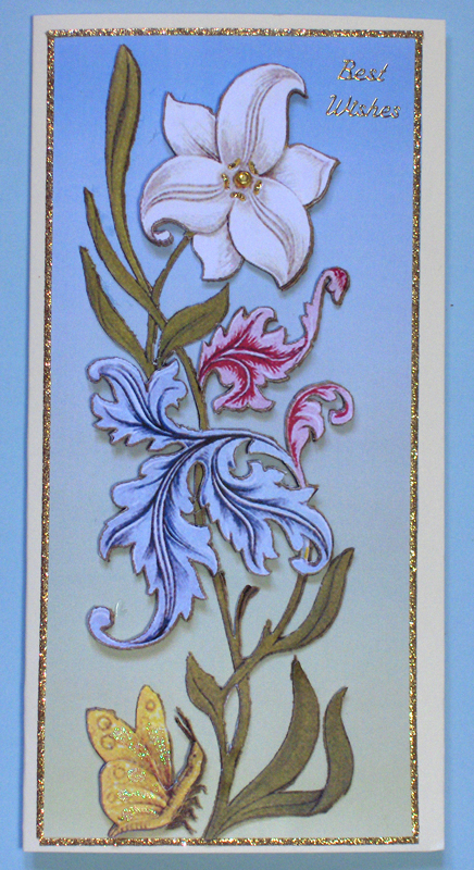 Floral Dl Panel by Lynda Jones