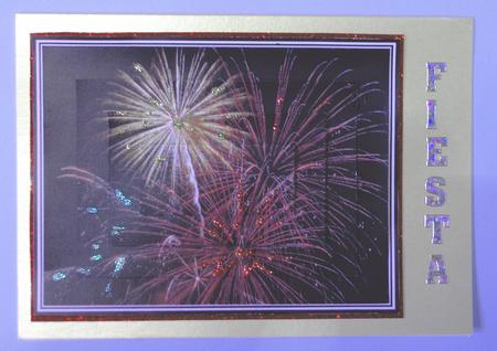 Celebration Fireworks - Pyramid by Lynda Jones