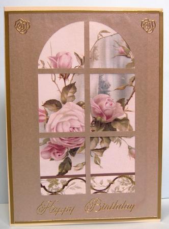 Window Card Template Craft Robo Cutting File by Lynda Jones