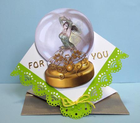The Green Fairy Topper by Lynda Jones