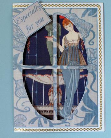 Art Deco Window Card Kit 7 by Lynda Jones