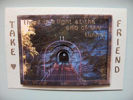 Light at the End of the Tunnel by Lynda Jones