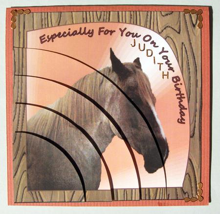 Breton Horse Corner Stacker by Lynda Jones