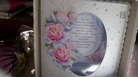 Frosted Rose & Verse Wedding or Anniversary 8x8 Mini Kit by Lynn Bushell