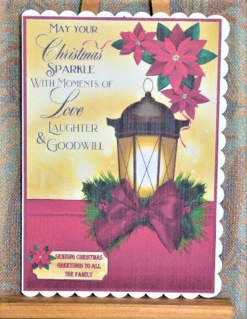 Christmas lantern by Lynn Butters