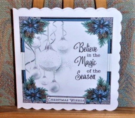 Magical Christmas4 Quick Card by Lynn Butters