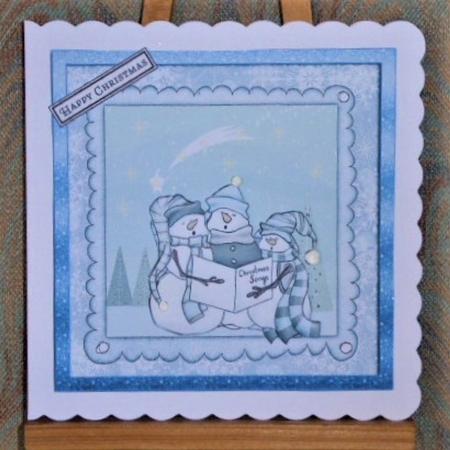 snowmen singers by Lynn Butters