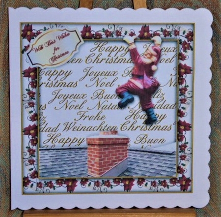 Merry Christmas - Rooftop by Lynn Butters