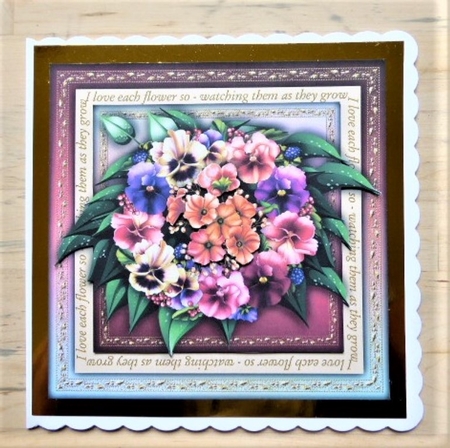 Love Flowers - Pansies by Lynn Butters