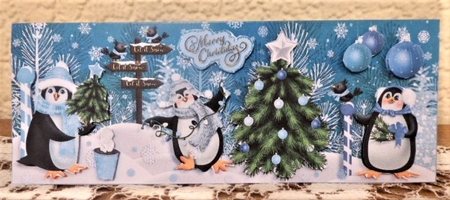 PenguinWinterFun Large DL Mini Kit by Lynn Butters