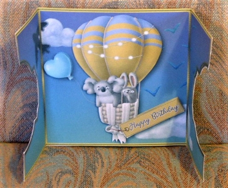 Reach for the sky - Card suitable for either male, female or even children by Lynn Butters