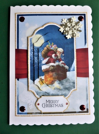Santa Claus 7x5 No.1 by Lynn Butters
