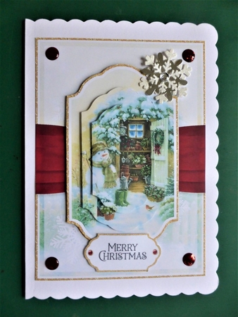 Snowman 7x5 No.4 by Lynn Butters