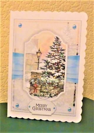 Oh Christmas Tree 7x5 inch No.2 by Lynn Butters