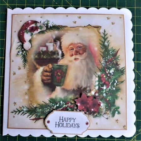 Heres Santa Mini Kit #4   by Lynn Butters