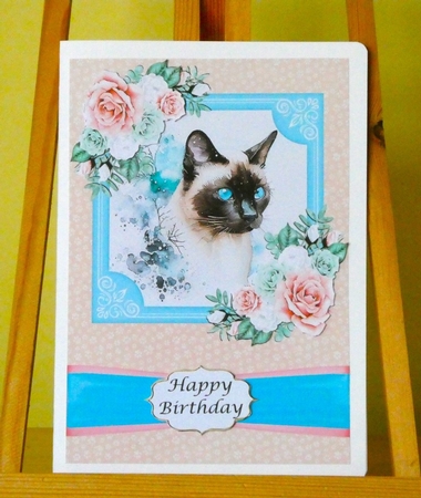 Cats - Siamese 1 by Lynn Butters