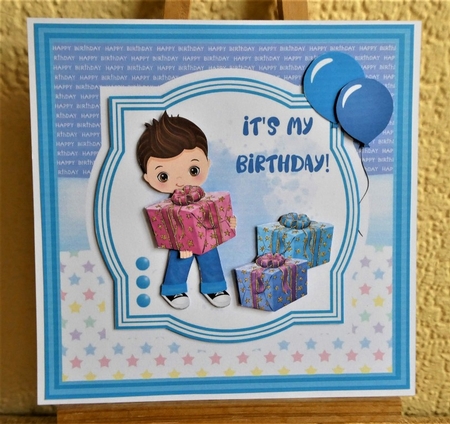 Little Birthday Boy #4 by Lynn Butters