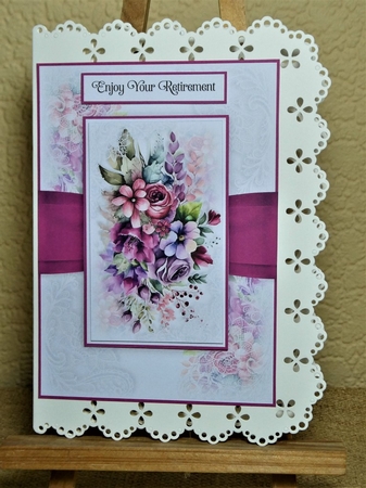 Fuchsia Bouquet 5x7 inch No.1 by Lynn Butters