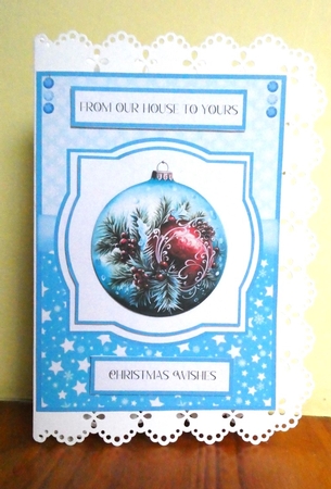 Christmas Baubles by Lynn Butters