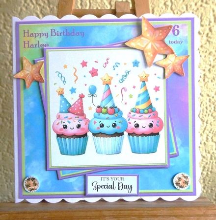 Birthday Cupcake 3 by Lynn Butters