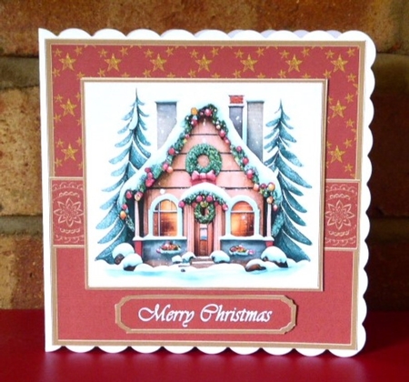 Christmas House Scenes by Lynn Butters