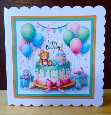 Aged 1-5 Birthday Card (unisex) by Lynn Butters