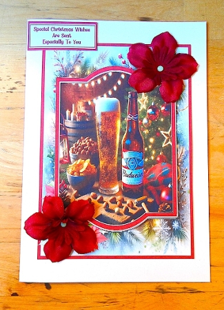 Wishing You A Very Bud Christmas - 5x7 by Lynn Butters