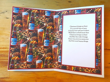 Wishing You A Very Bud Christmas - Insert by Lynn Butters