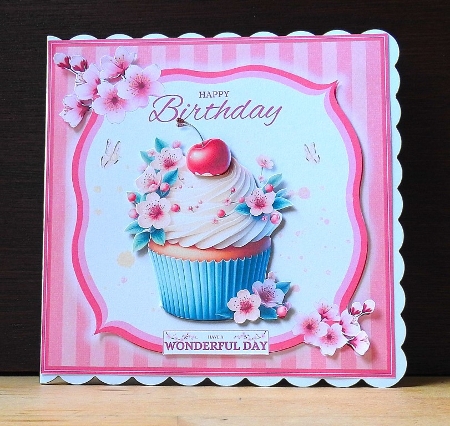 Cherry Blossom Birthday Cupcake Mini Kit by Lynn Butters
