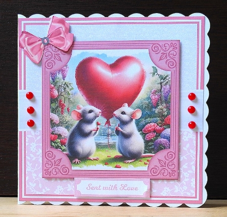 SWEET MICE - anniversary, valentines, engagement by Lynn Butters