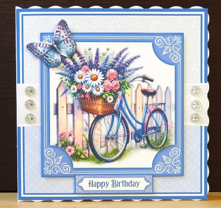 5X7 & 6X6 - WELCOME SPRING by Lynn Butters