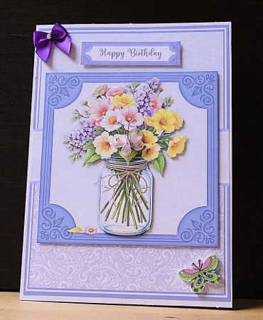 MASON JAR FLOWERS set 1 by Lynn Butters
