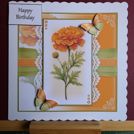 October Marigold Birthday by Lynn Butters