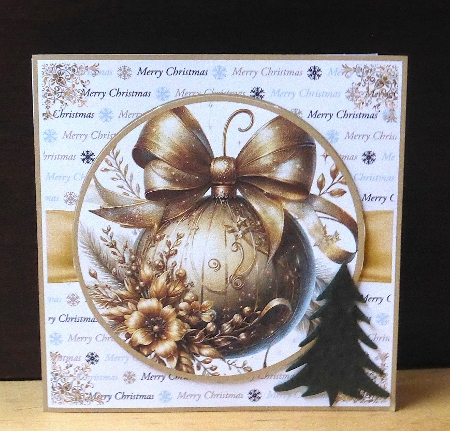 Gold Baubles Mini Kit 7x7 by Lynn Butters