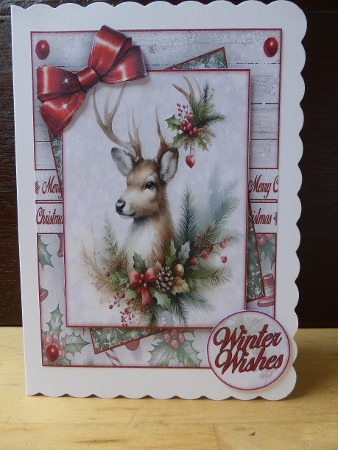 Festive Deer Mini Kit 2 by Lynn Butters