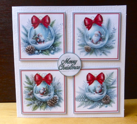 Santa Baubles Topper & Sentiment Kit 1 by Lynn Butters