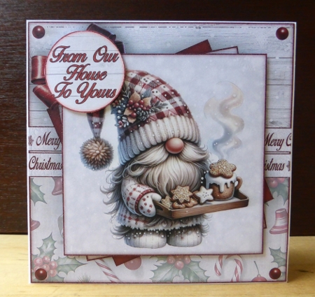 Cozy Winter Gnome Mini Kit 7X7 by Lynn Butters
