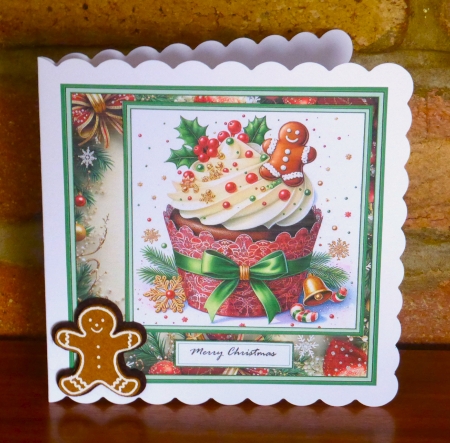 Delicious Christmas Cup Cakes - Mini Kit 6x6  by Lynn Butters