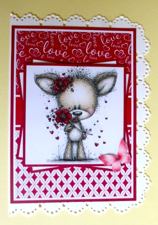 Animals In Love #2 Mini Kit 5x7 by Lynn Butters