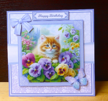SPRING KITTENS 5x7 6x6 by Lynn Butters