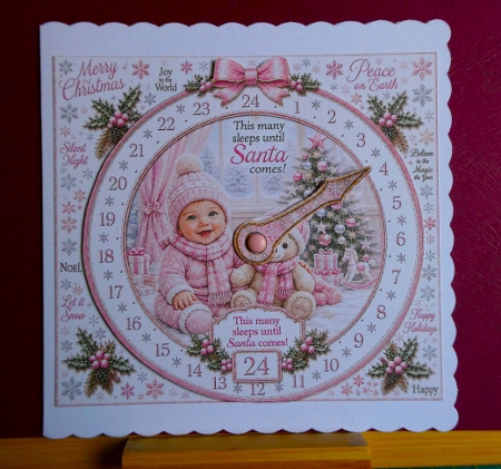 first christms girl advent by Lynn Butters