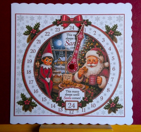 elf on the shelf advent calendar by Lynn Butters