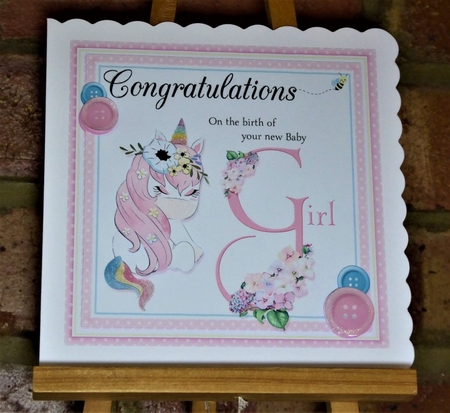 New Baby Girl by Lynn Butters