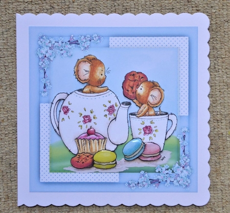 Tea and Macarrons  by Lynn Butters