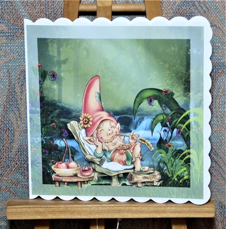 ONE RETIRING GNOME FATHERS DAY/RETIREMENT/GET WELL/BIRTHDAY MINIKIT by Lynn Butters