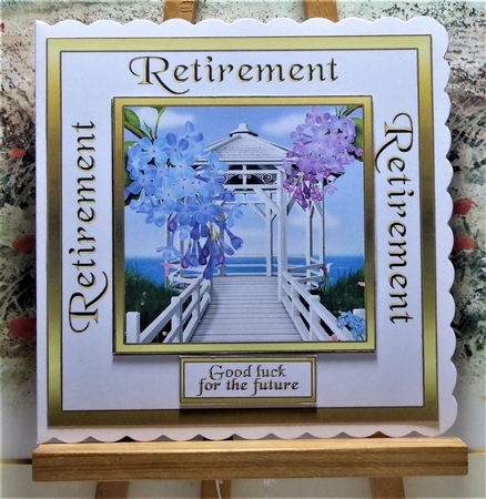 SC Gazebo & lilacs by Lynn Butters