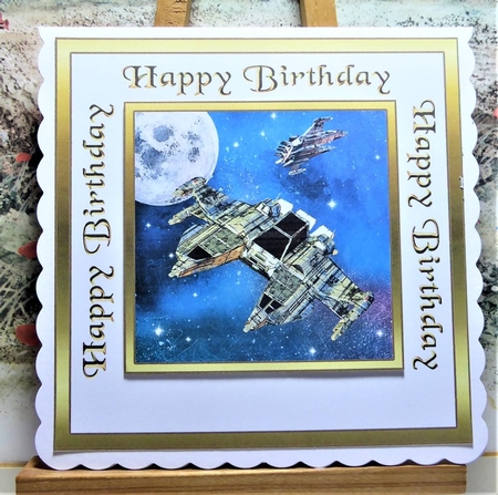 SC Space ships by Lynn Butters