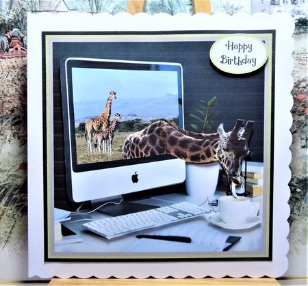 THIRSTY GIRAFFE by Lynn Butters