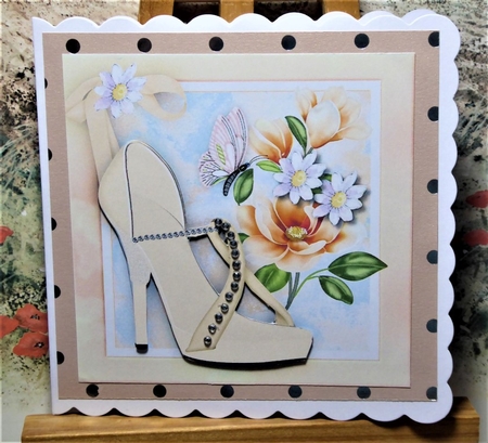 Beige Shoes and Orange Magnolias by Lynn Butters